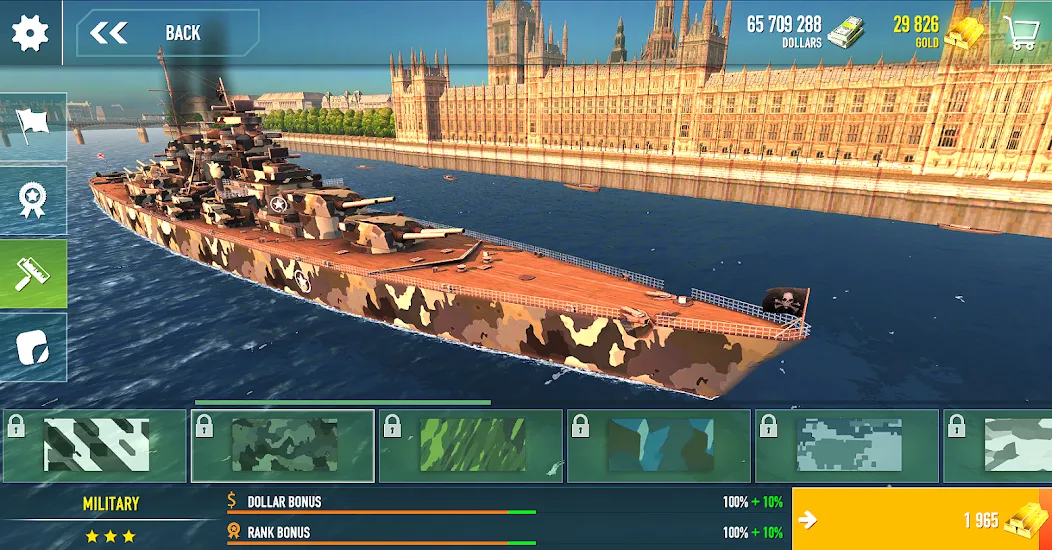 Скачать Battle of Warships: Online — Много денег — скриншот 5