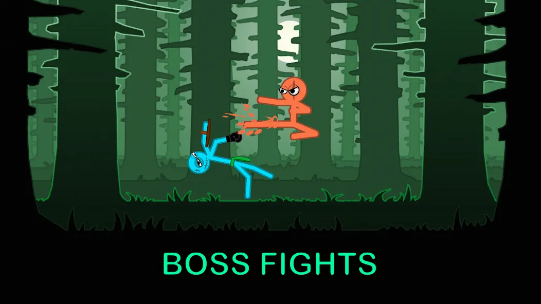 Slapstick Fighter - Fight Game (Мод Много денег и бесконечная выносливость) — скриншот 4