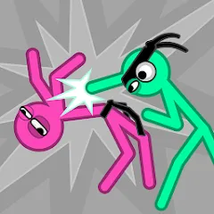 Slapstick Fighter - Fight Game (Мод Много денег и бесконечная выносливость)