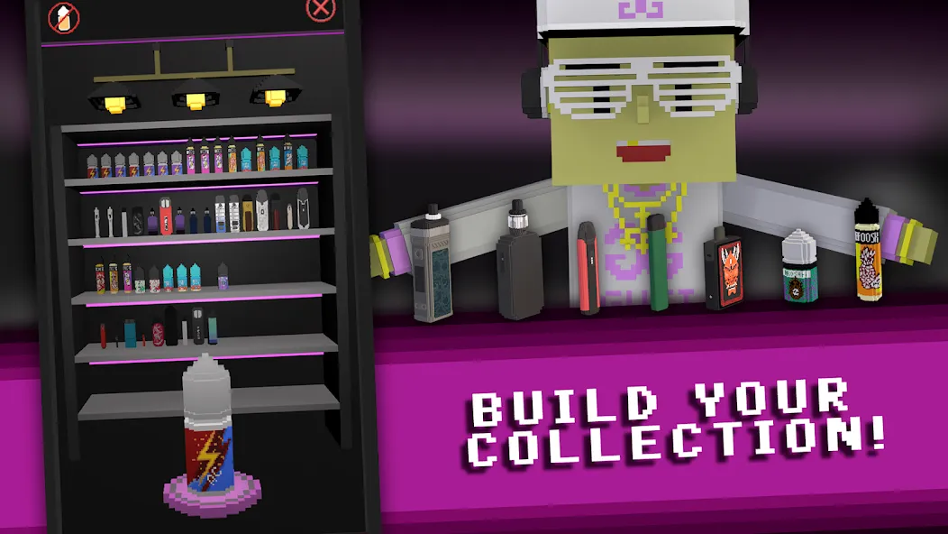 Скачать Vape Boss: Shop Simulator 3D MOD APK — Много денег — скриншот 2
