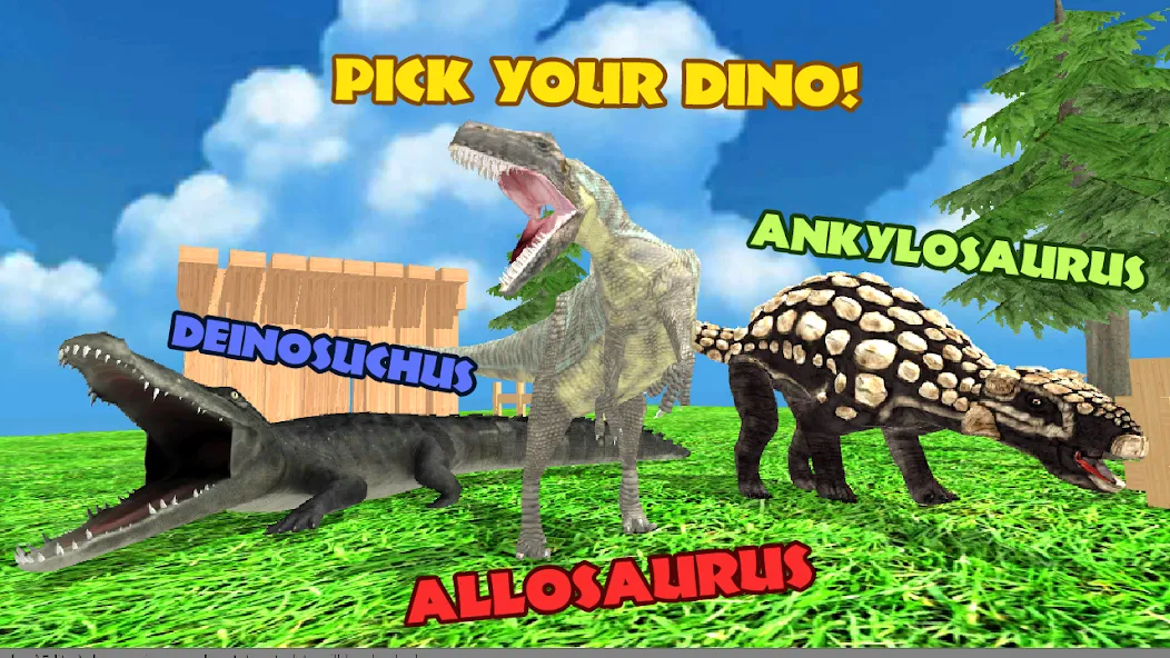 Dino Battle Arena Lost Kingdom MOD — Много денег на Андроид — скриншот 1