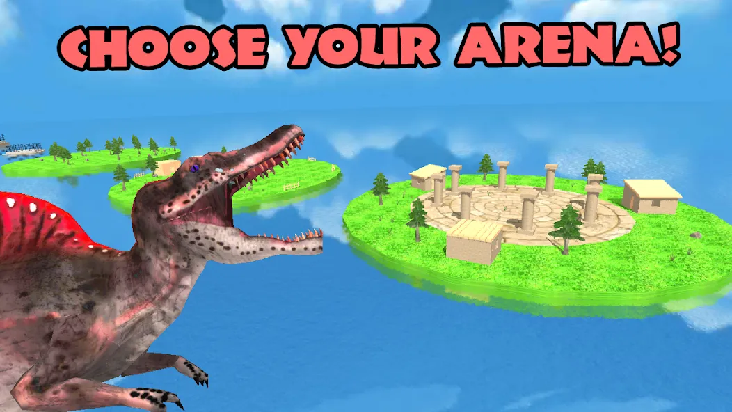 Dino Battle Arena Lost Kingdom MOD — Много денег на Андроид — скриншот 2