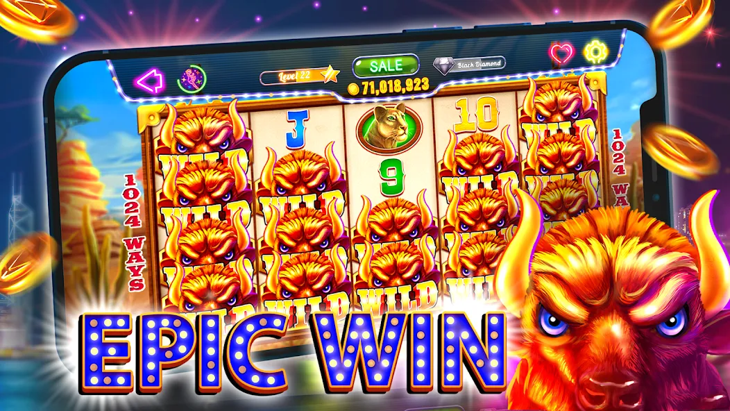Скачать Old Vegas Slots - Casino 777 на Android — Много денег — скриншот 4