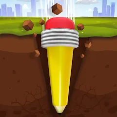Скачать Pen Dig на Android — Много денег