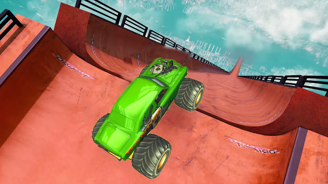 Скачать Monster Truck Car Game 3d на телефон — Много денег и все машины разблокированы — скриншот 4
