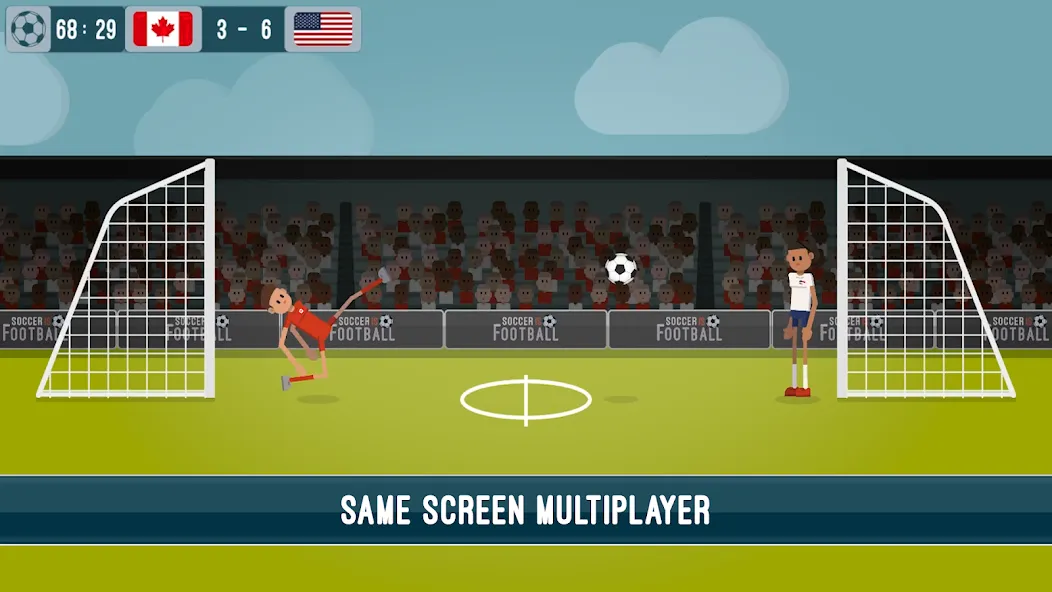 Скачать Soccer Is Football — Модификация Много денег — скриншот 2 Скачать Soccer Is Football — Модификация Много денег — скриншот 2