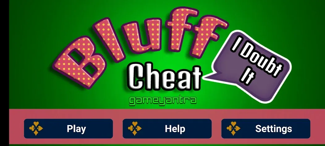 Скачать Bluff Card Game на Android — Все разблокировано — скриншот 1