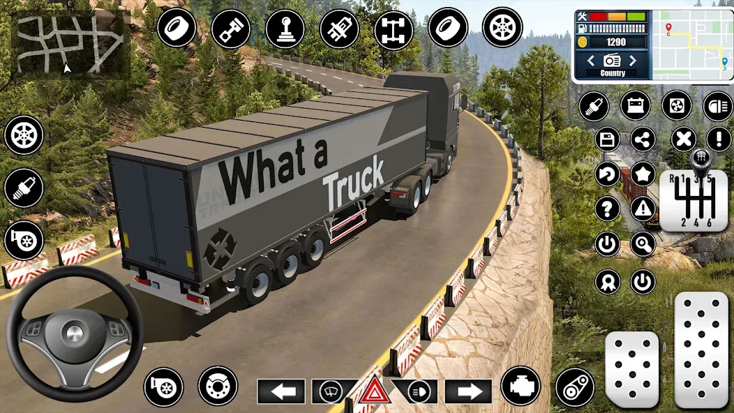 Скачать Cargo Delivery Truck Games 3D (Мод: Много денег) на Андроид — скриншот 1