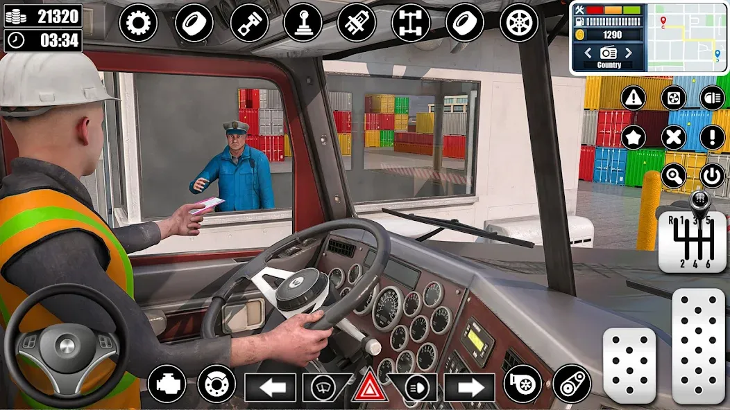Скачать Cargo Delivery Truck Games 3D (Мод: Много денег) на Андроид — скриншот 2