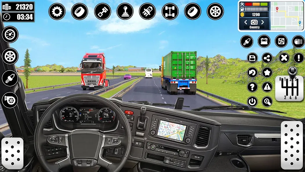 Скачать Cargo Delivery Truck Games 3D (Мод: Много денег) на Андроид — скриншот 4