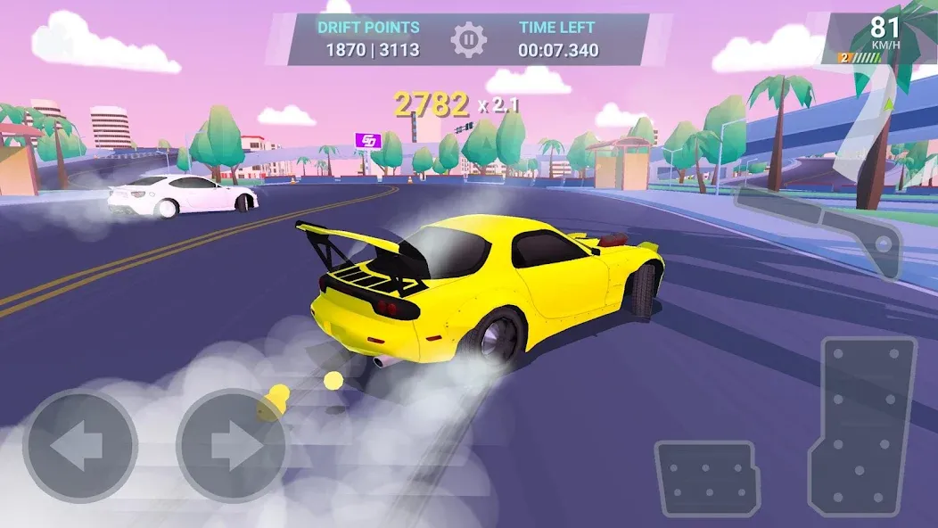 Взлом Drift Clash Online Racing — Много денег — скриншот 3