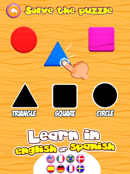 Скачать взлом Preschool Learning Games на Андроид — Все игры разблокированы — скриншот 1