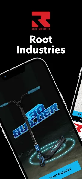 Scooter 3D custom builder MOD — Все детали разблокированы на Андроид — скриншот 1