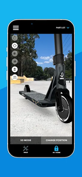 Scooter 3D custom builder MOD — Все детали разблокированы на Андроид — скриншот 4
