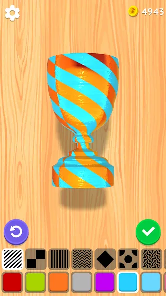 Скачать Wood Turning 3D - Carving Game на Андроид — Много денег — скриншот 5