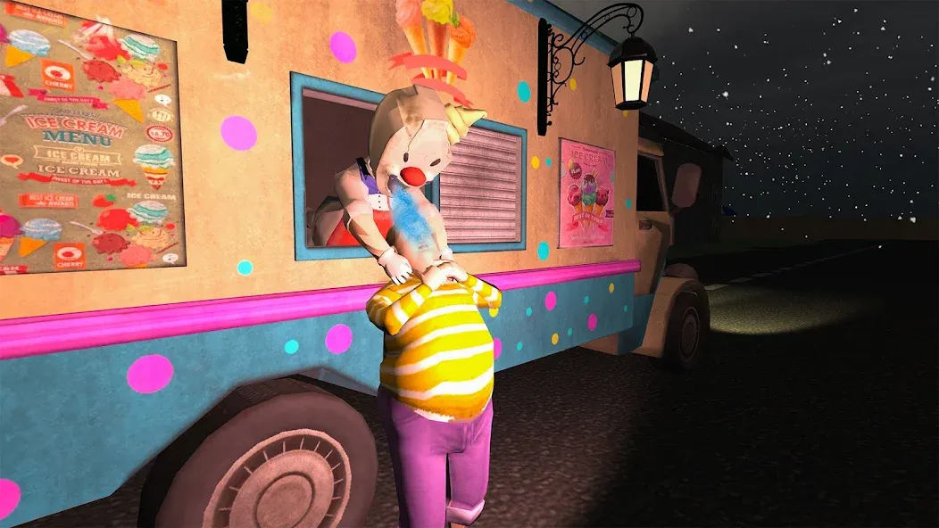 Скачать Ice Cream Man: Horror Scream (Мод: Много денег) на Андроид — скриншот 2