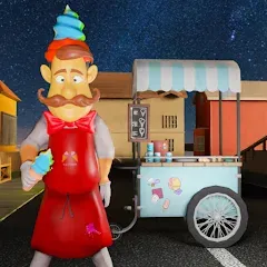 Скачать Ice Cream Man: Horror Scream (Мод: Много денег) на Андроид