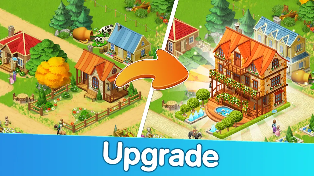 Скачать Homesteads: Dream Farm — Последняя версия (Много денег) — скриншот 3