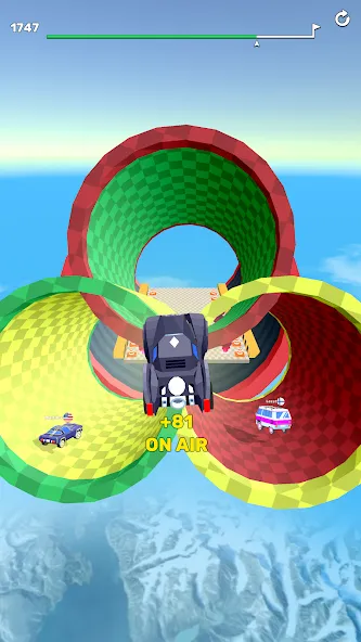 Скачать Ramp Racing 3D — Extreme Race (Мод: Много денег) на Андроид — скриншот 4