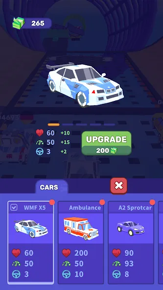 Скачать Ramp Racing 3D — Extreme Race (Мод: Много денег) на Андроид — скриншот 5