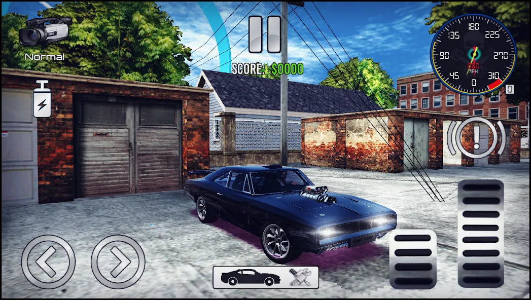 Скачать Charger Drift Simulator на телефон — Много денег — скриншот 5