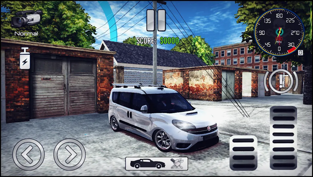 Doblo Drift Simulator MOD APK на Android — Много денег — скриншот 5