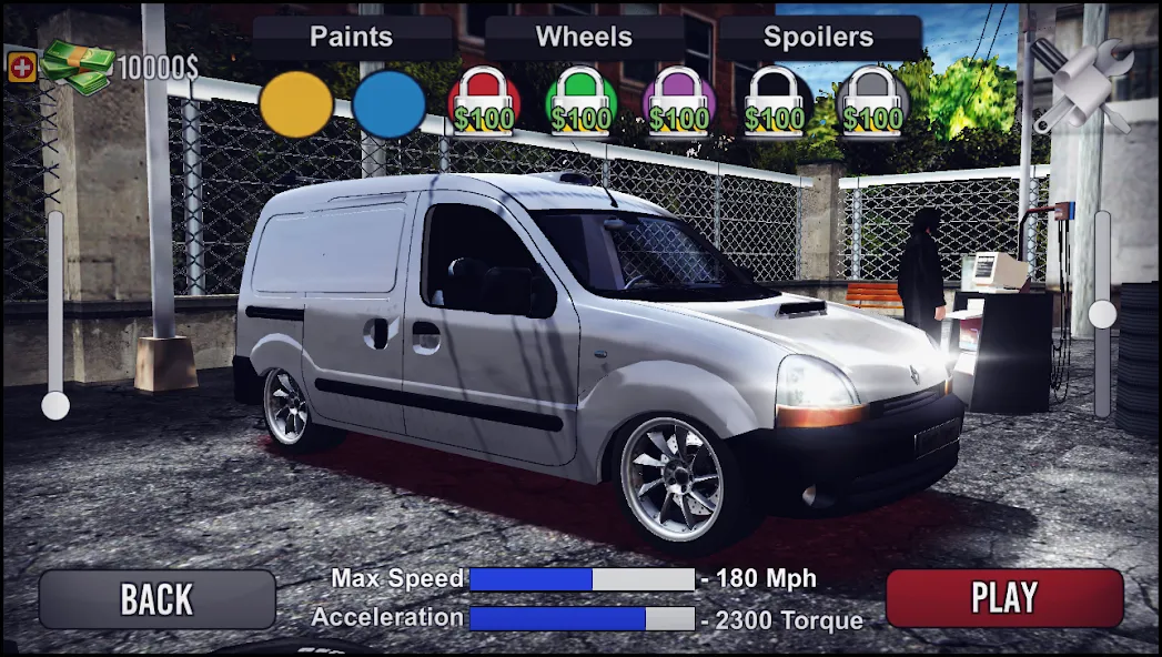 Kango Drift Simulator — Мод: Много денег — скриншот 2