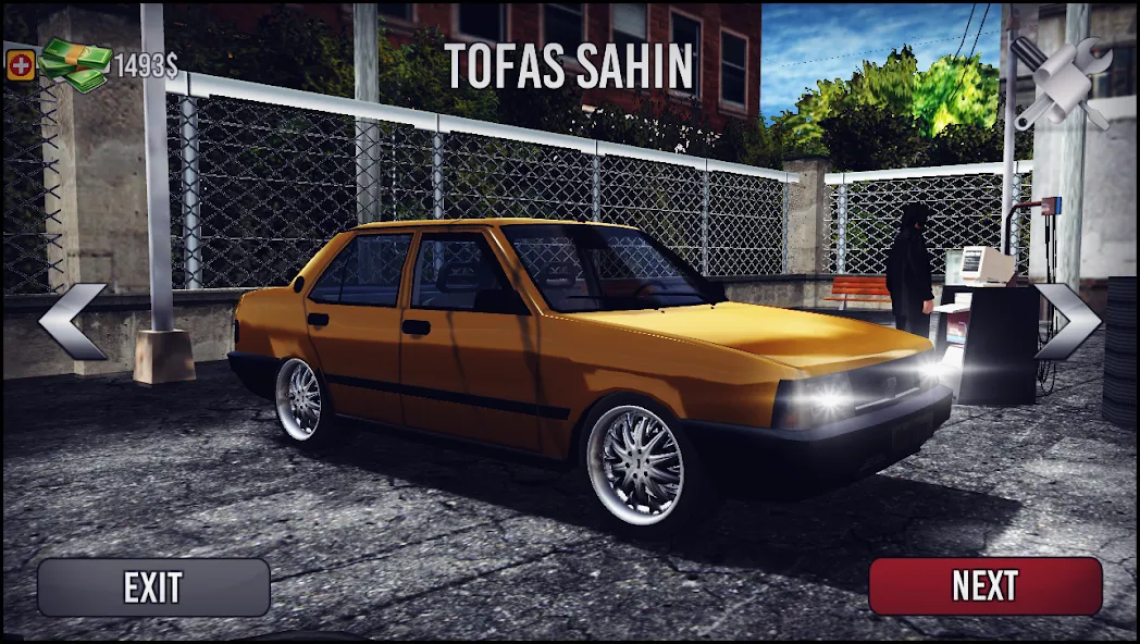 Tofaş Drift Simulator (Мод Много денег) — скриншот 1