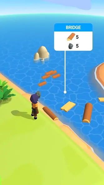 Stranded Island Survival Games MOD APK на Android — Бессмертие и много денег — скриншот 2