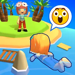 Stranded Island Survival Games MOD APK на Android — Бессмертие и много денег