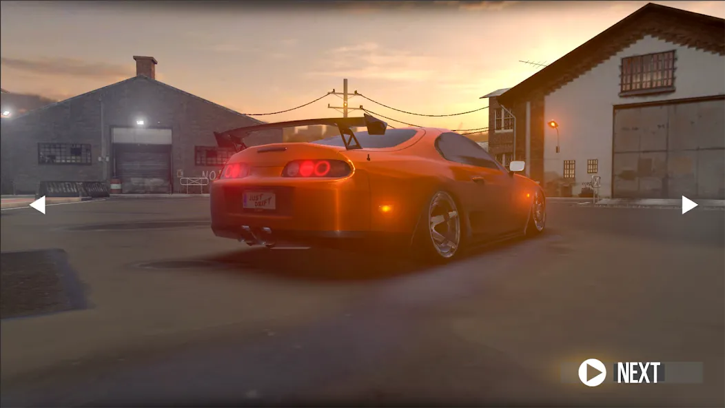 Скачать взломанную Just Drift — Много денег — скриншот 2