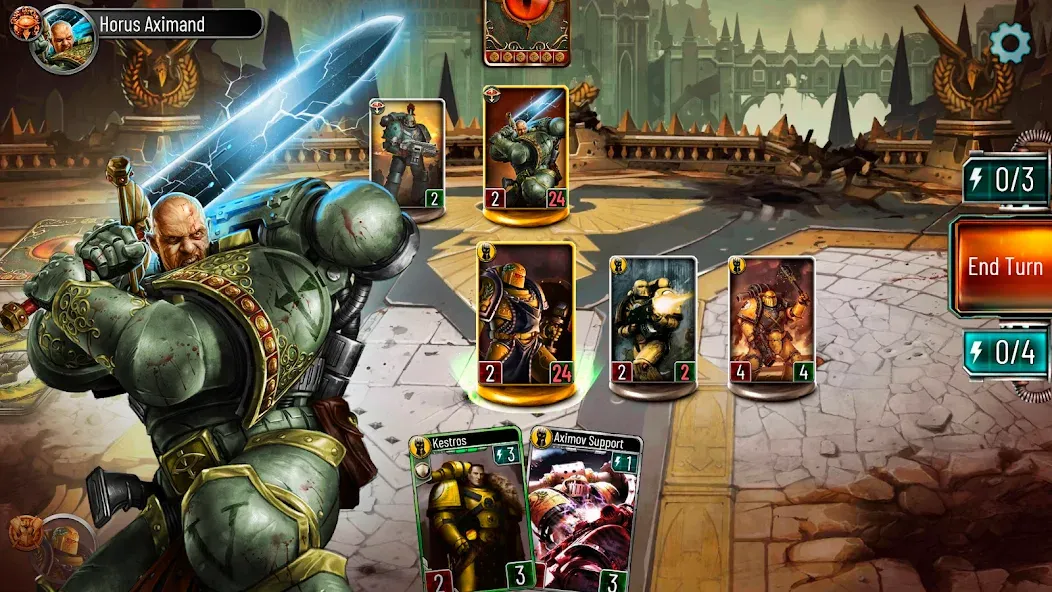 Warhammer Horus Heresy Legions MOD — Все карты открыты на Андроид — скриншот 2 Warhammer Horus Heresy Legions MOD — Все карты открыты на Андроид — скриншот 2