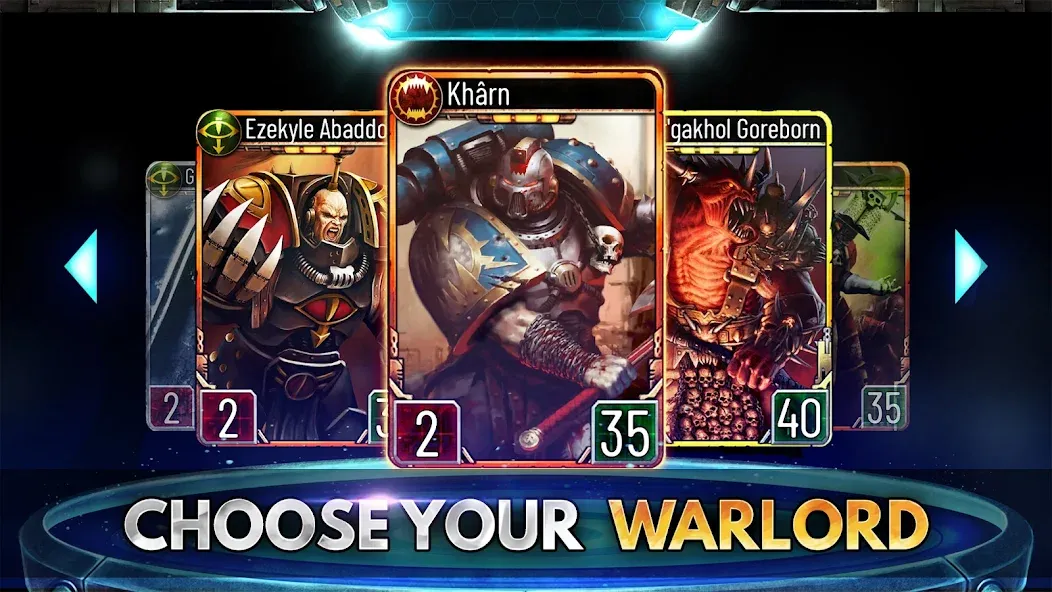 Warhammer Horus Heresy Legions MOD — Все карты открыты на Андроид — скриншот 4 Warhammer Horus Heresy Legions MOD — Все карты открыты на Андроид — скриншот 4