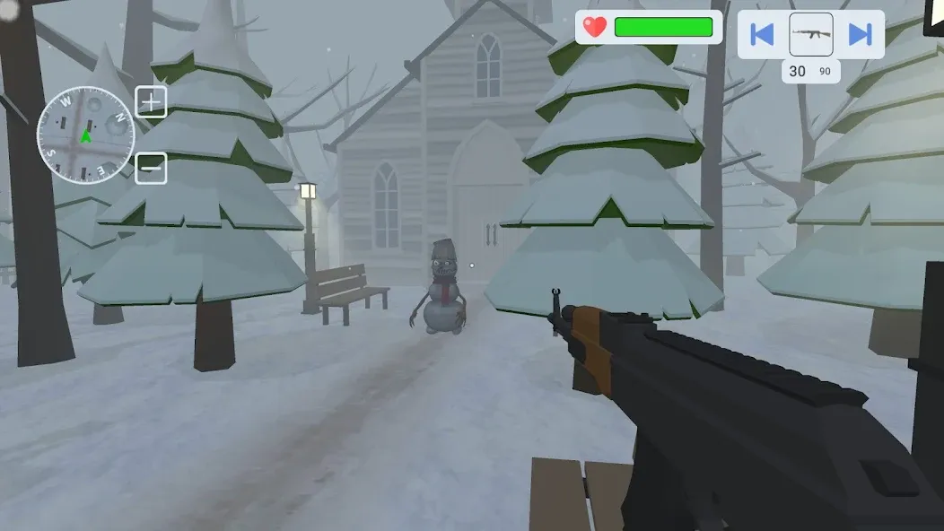Evil Snowmen 2 — Взломанная версия (Много денег) — скриншот 1