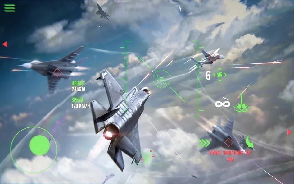 Скачать Modern Warplanes: PvP Warfare (Мод: Много денег) на Андроид — скриншот 4 Скачать Modern Warplanes: PvP Warfare (Мод: Много денег) на Андроид — скриншот 4