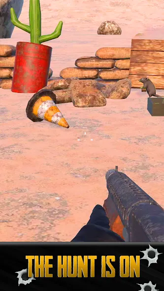 Скачать взломанную Air Rifle 3D: Rat Sniper Games — Много денег — скриншот 5