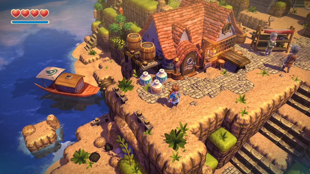 Oceanhorn MOD APK на Android — Много денег и полная версия — скриншот 1