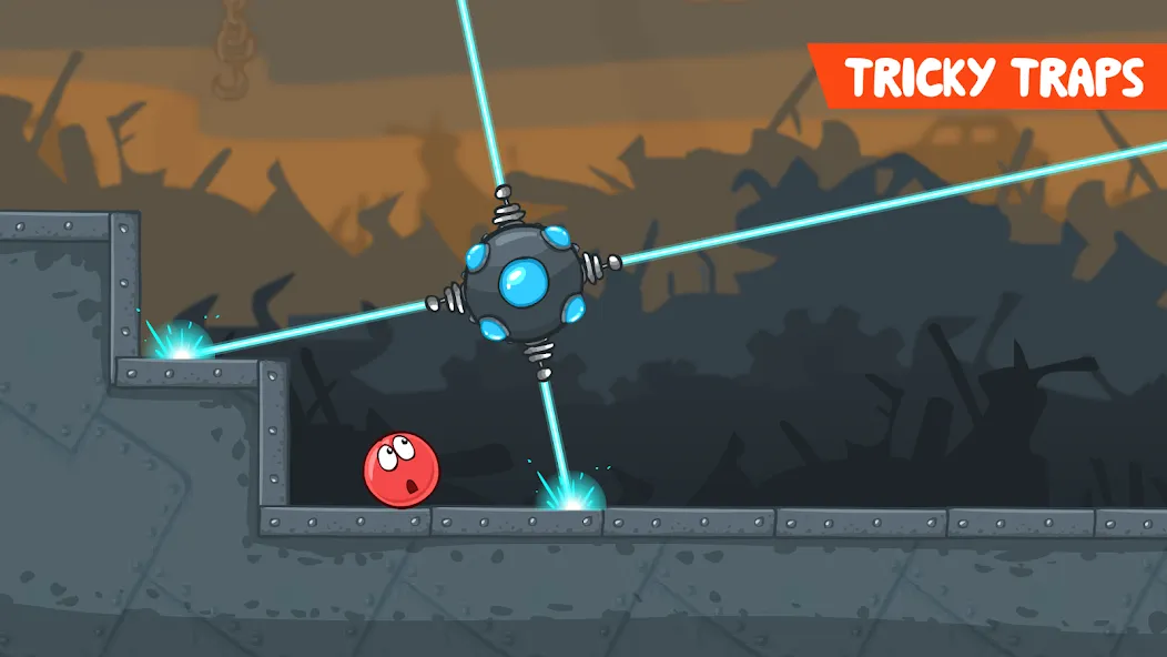 Red Ball 4 — Мод: Бессмертие — скриншот 5