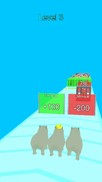 Скачать взломанную Capybara Run — Много денег — скриншот 3