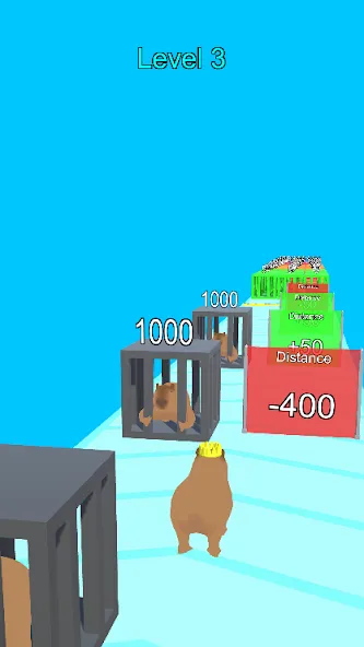 Скачать взломанную Capybara Run — Много денег — скриншот 4