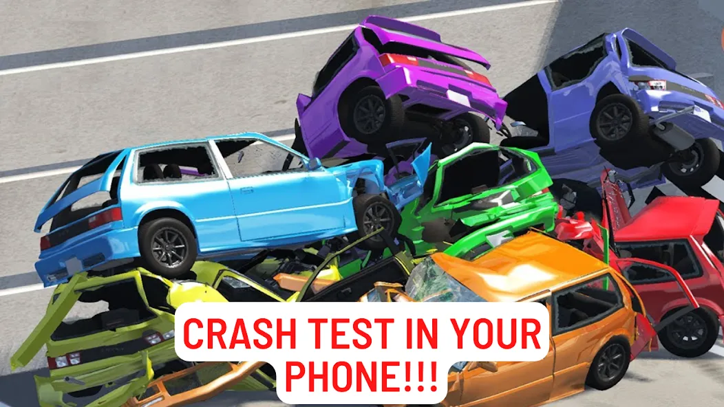 Скачать Car Crashing Simulator — Модификация Много денег и всё открыто — скриншот 2