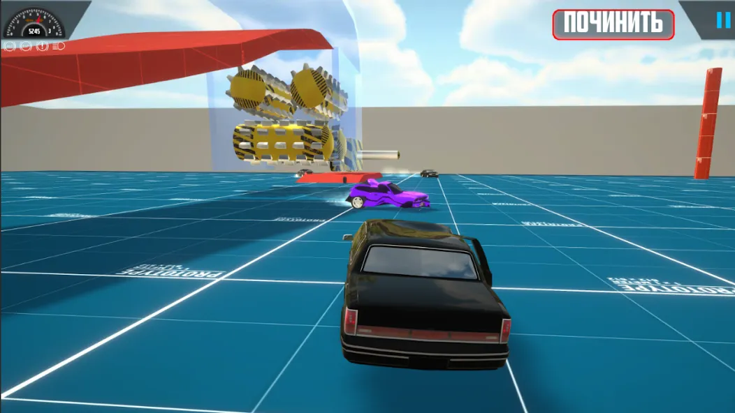 Скачать Car Crashing Simulator — Модификация Много денег и всё открыто — скриншот 3