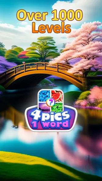 4 Pics 1 Word: Guessing Games на Андроид — Все уровни разблокированы — скриншот 5