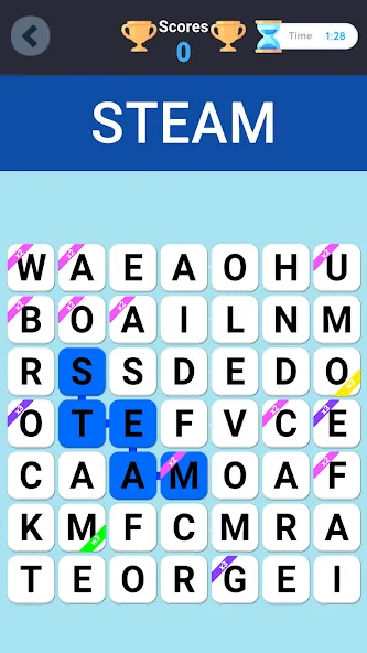 Wordell - Word Guess Fillword MOD APK — Много денег и подсказок — скриншот 5