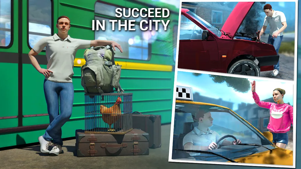 Скачать Real Driving School in City — Много денег и все машины открыты — скриншот 1 Скачать Real Driving School in City — Много денег и все машины открыты — скриншот 1