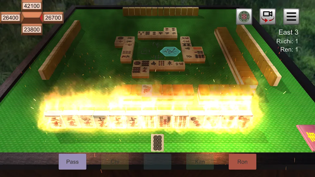 Скачать Riichi Mahjong на телефон — Все открыто — скриншот 2