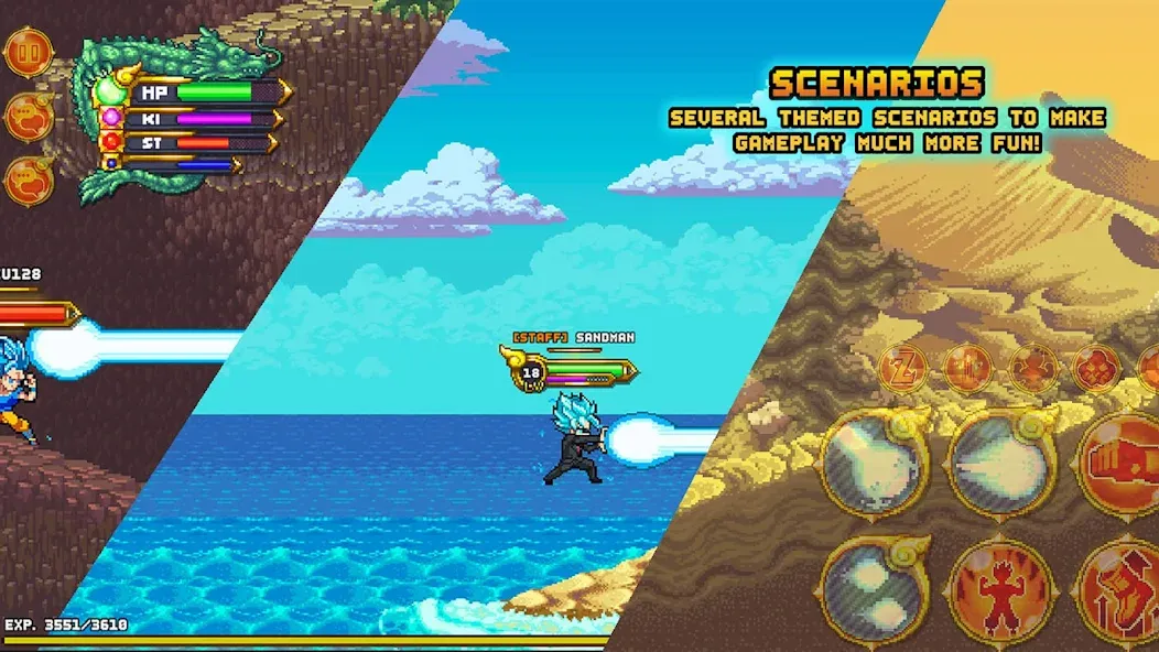 XENO BALL: LEGENDS WARRIORS MOD APK — Много денег — скриншот 3
