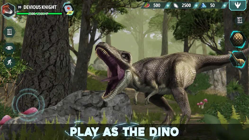 Скачать Dino Tamers - Jurassic MMO на Android — Много денег — скриншот 2