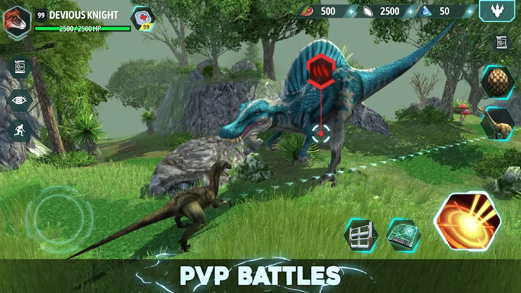 Скачать Dino Tamers - Jurassic MMO на Android — Много денег — скриншот 4