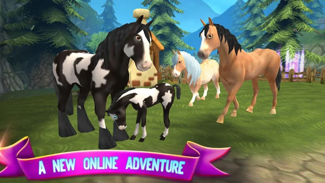 Скачать Horse Paradise: My Dream Ranch на Андроид — Много денег и бесплатный шопинг — скриншот 2